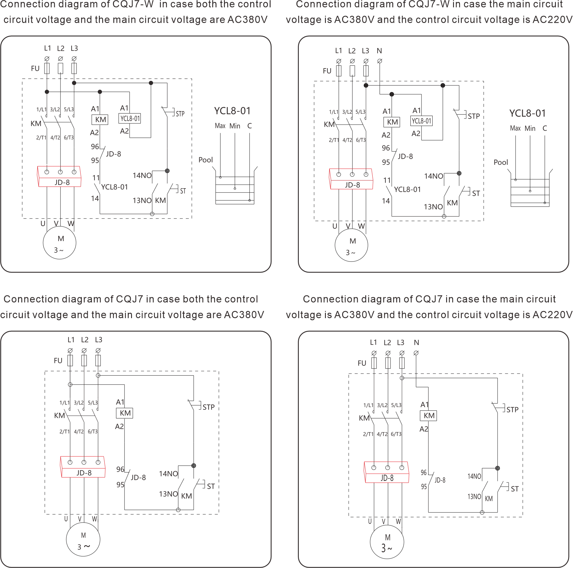 CQJ7 motor controller Wiring Diagram